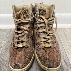 Used Beautifully Worn Nike Dunk Sky Hi "Year of the Snake" QS (Quickstrike)